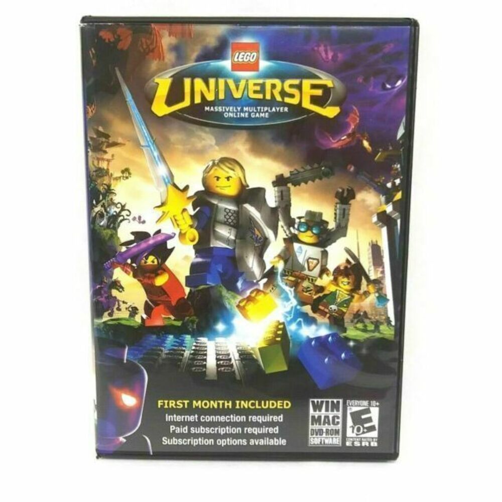 LEGO Universe  - Online Game, Win/ Mac Factory Sealed PC Video Game